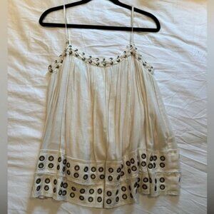 All saints: grommet gauze swing tank